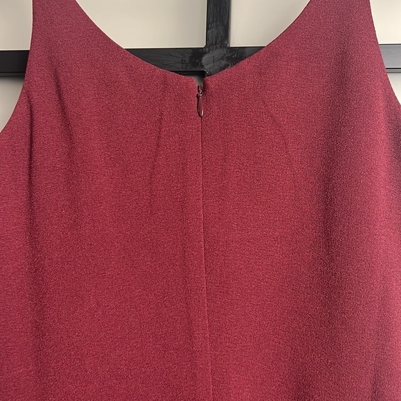 NWT Dress The Population Iris V-Neck Side Slit Gown Size Medium - Picture 11 of 12